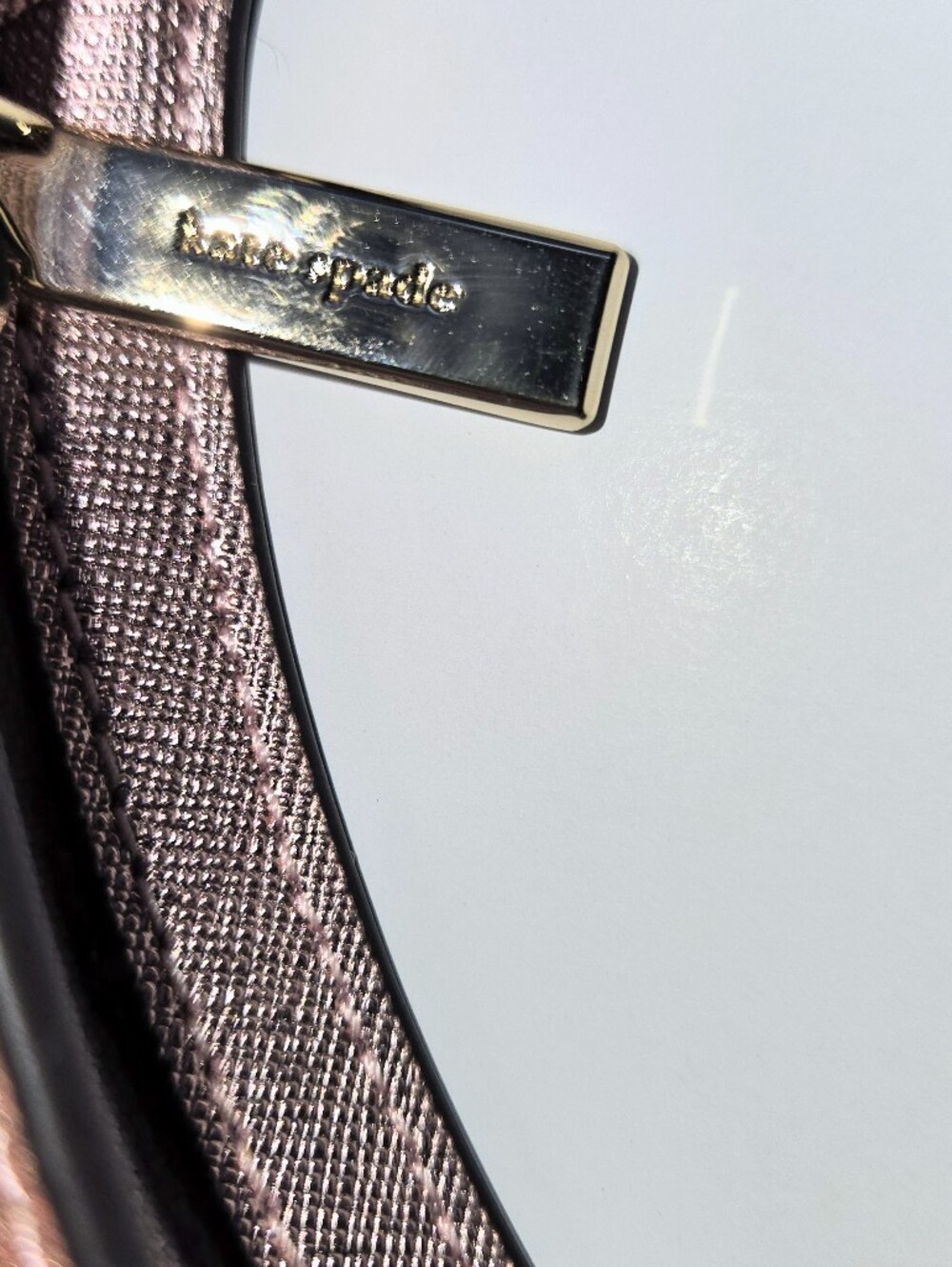 NWT Kate Spade Glimmer Glitter KE461 Pink Metallic Shoulder Bag - Picture 10 of 10